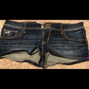 Hollister jean shorts